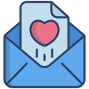 external email-donation-and-charity-icongeek26-linear-colour-icongeek26 icon