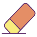 external eraser-graphic-design-icongeek26-linear-colour-icongeek26 icon