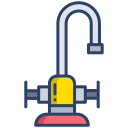 external faucet-plumbing-icongeek26-linear-colour-icongeek26 icon
