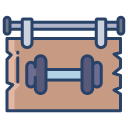 external signboard-fitness-icongeek26-linear-colour-icongeek26 icon