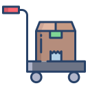 external trolley-ecommerce-icongeek26-linear-colour-icongeek26 icon