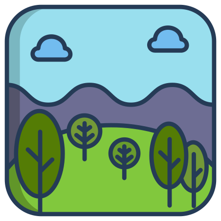 Jungle icon in Icongeek26 Linear Colour Style