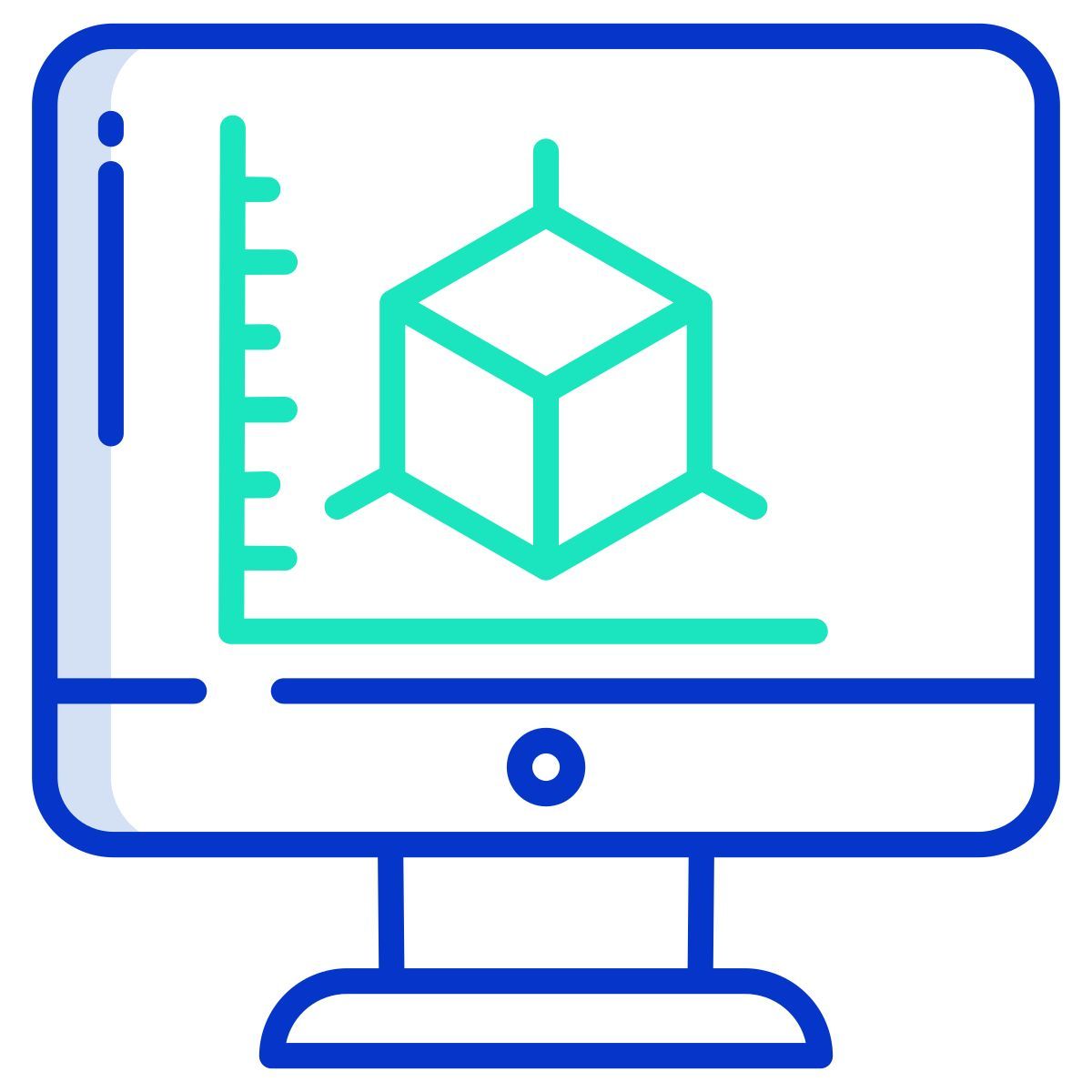 3d modeling icon