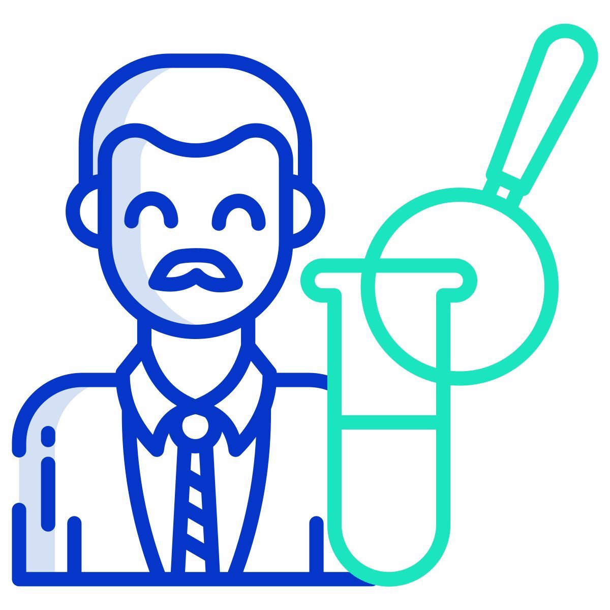 analytical chemist icon