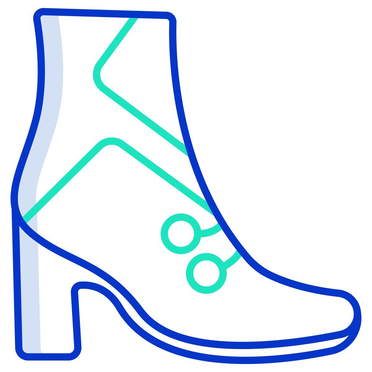 ankle boot icon