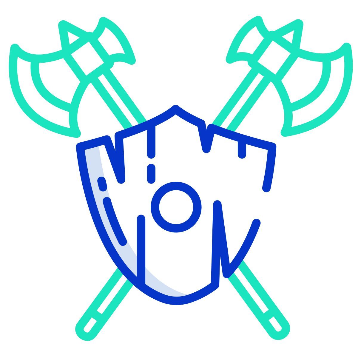 axt und schild icon