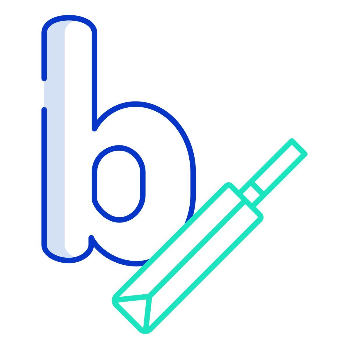 b icon