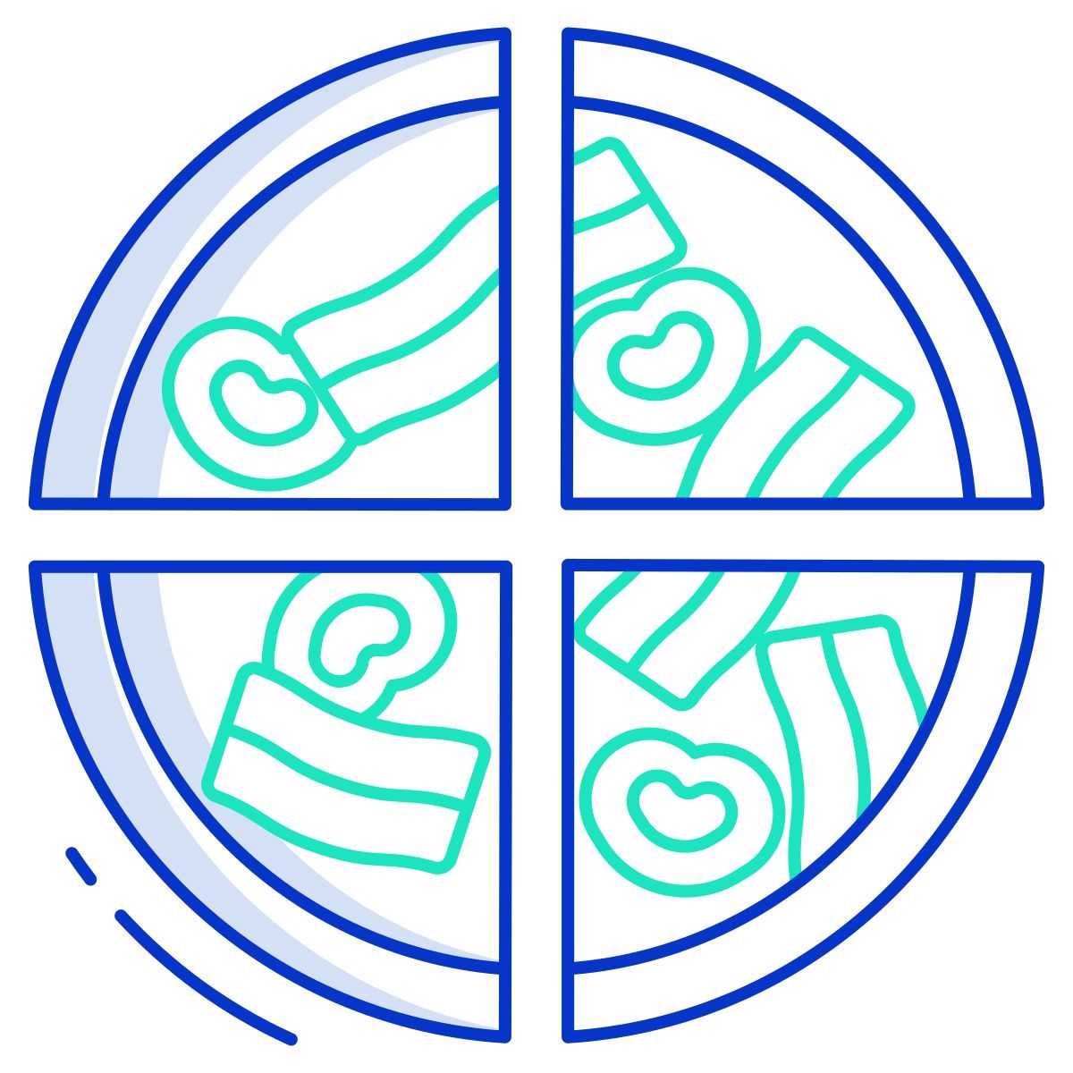 bacon pizza icon