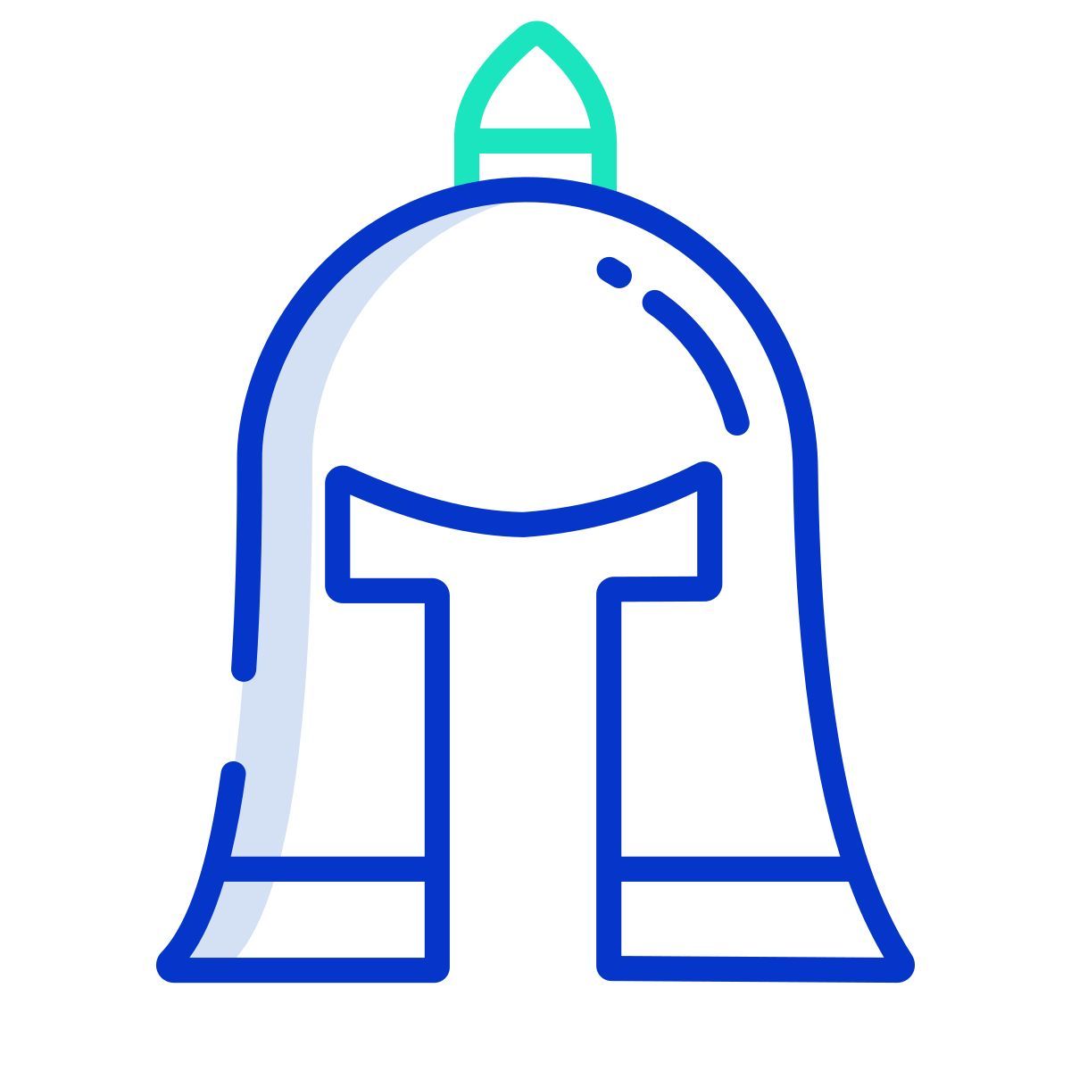 有胡须的 icon