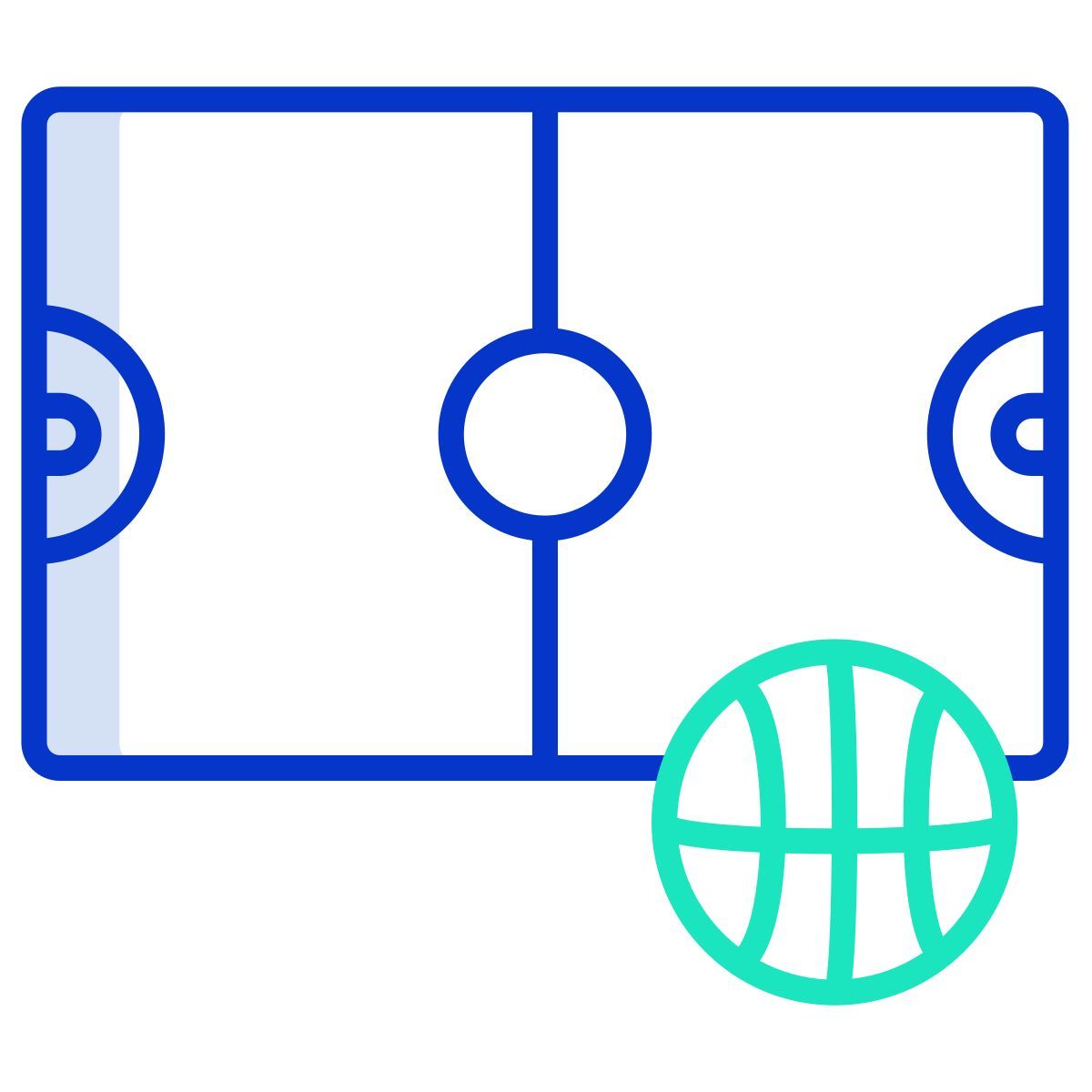 basketball court icon