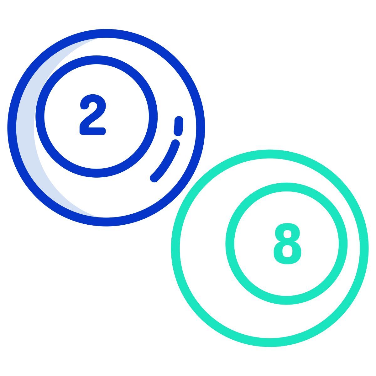 billiard balls icon