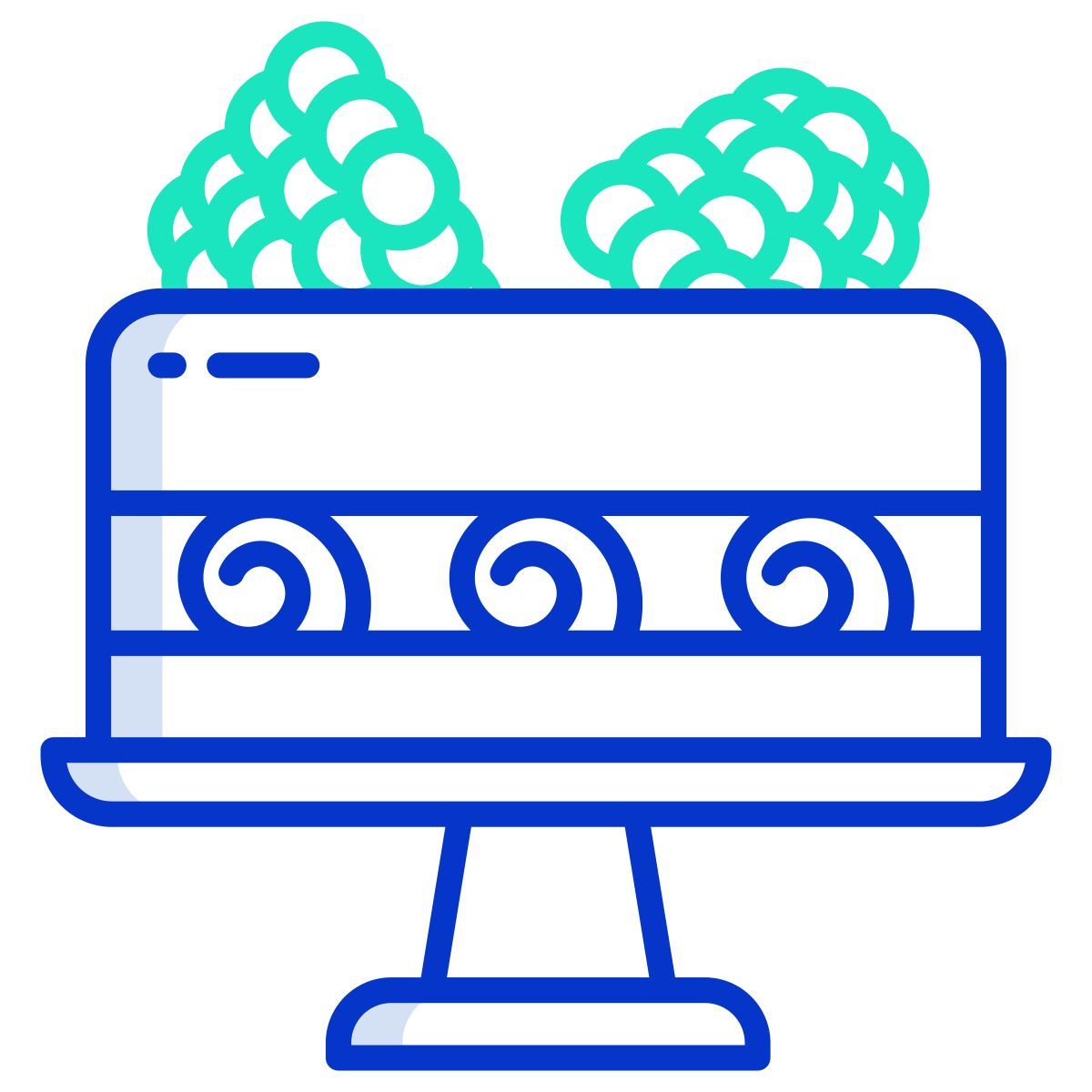 blackberry cake icon