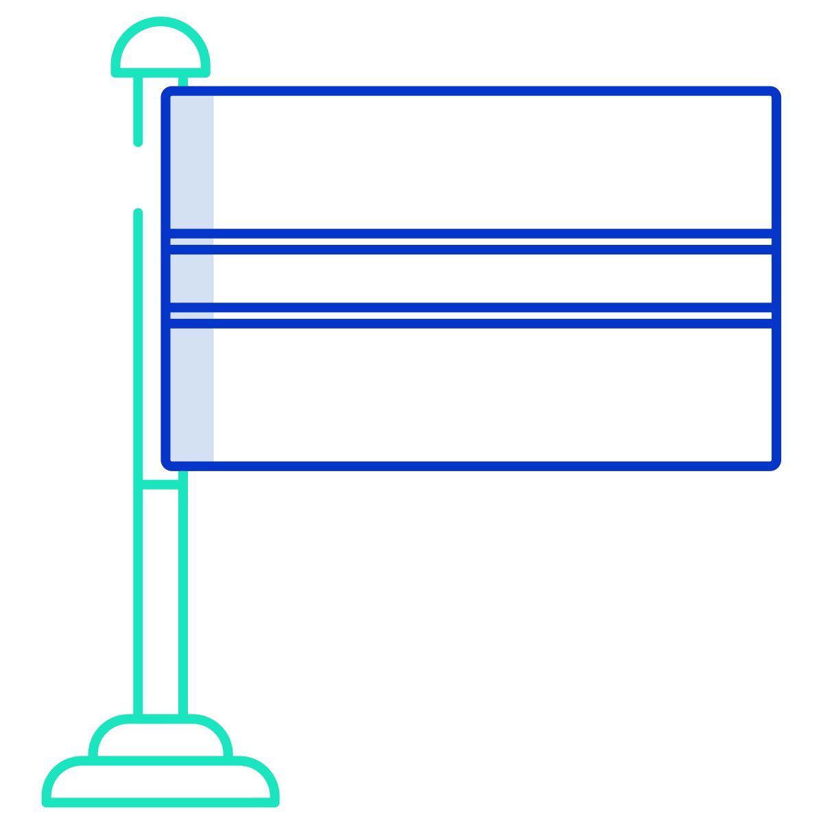 drapeau du botswana icon