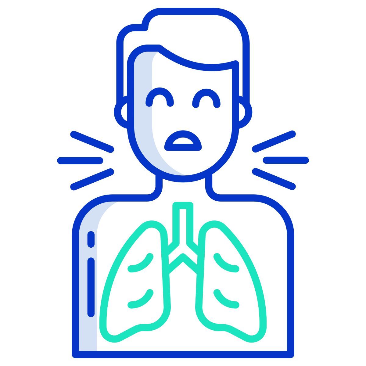 problema respiratorio icon