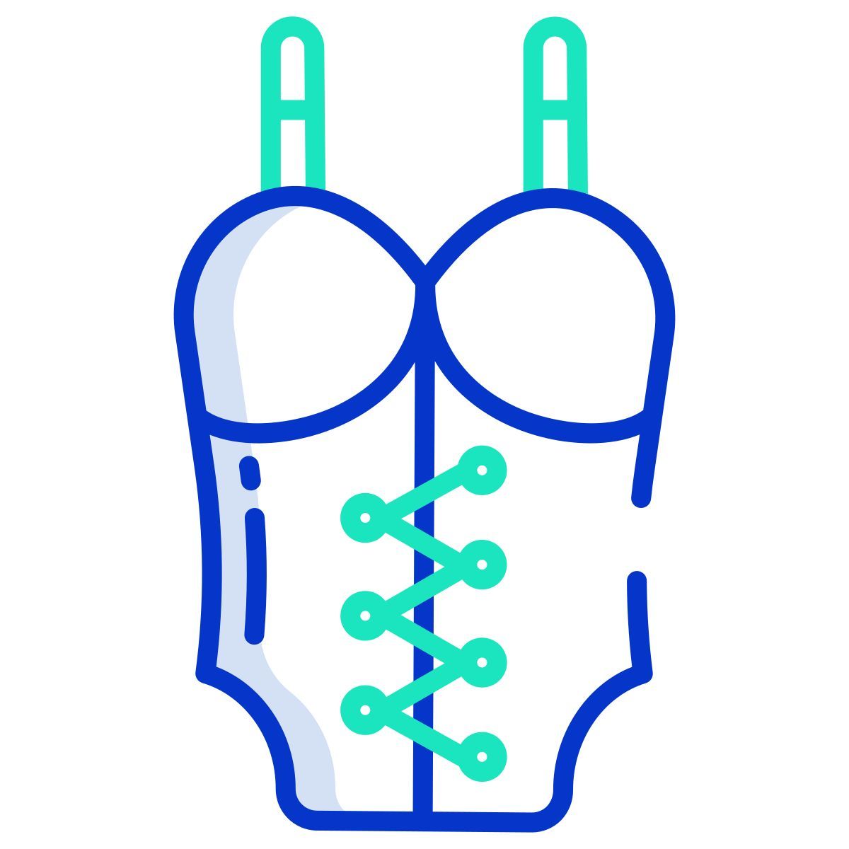 bustier top icon