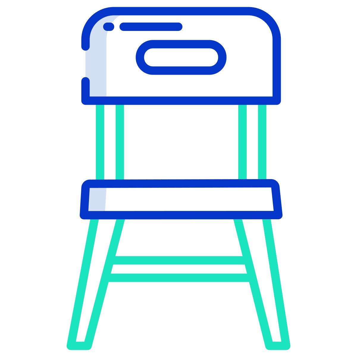 camping chair icon