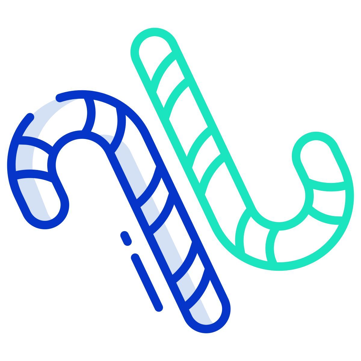 candy cane icon