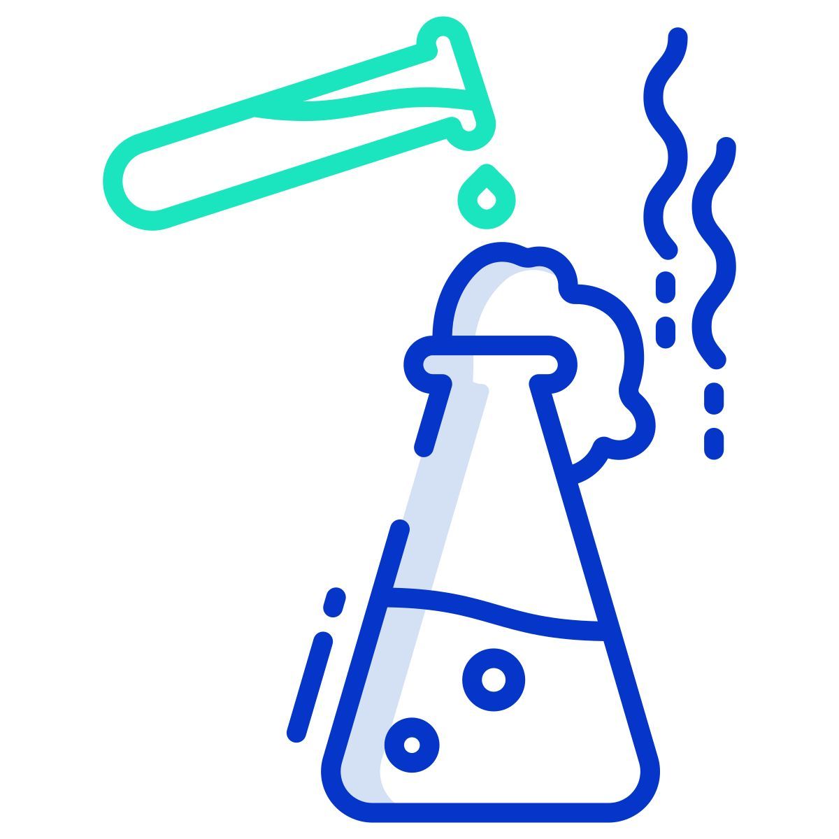 chemical reaction icon