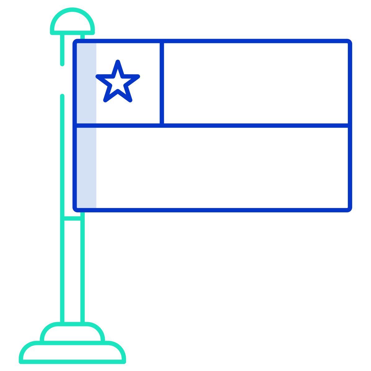 chile flagge icon