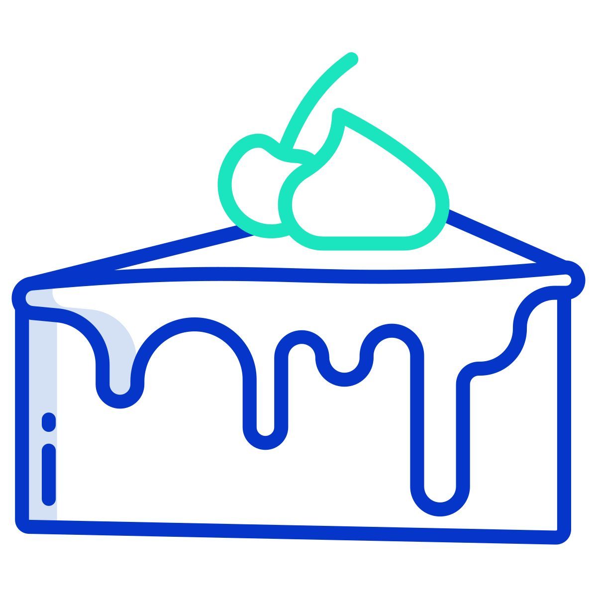 chocolate cake icon