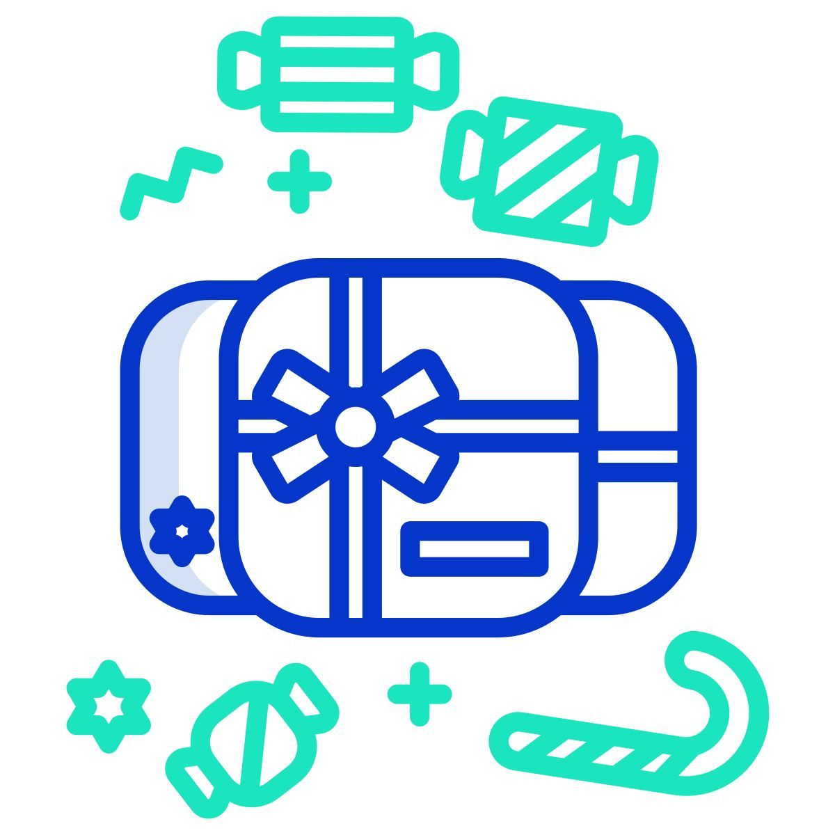 christmas gift icon