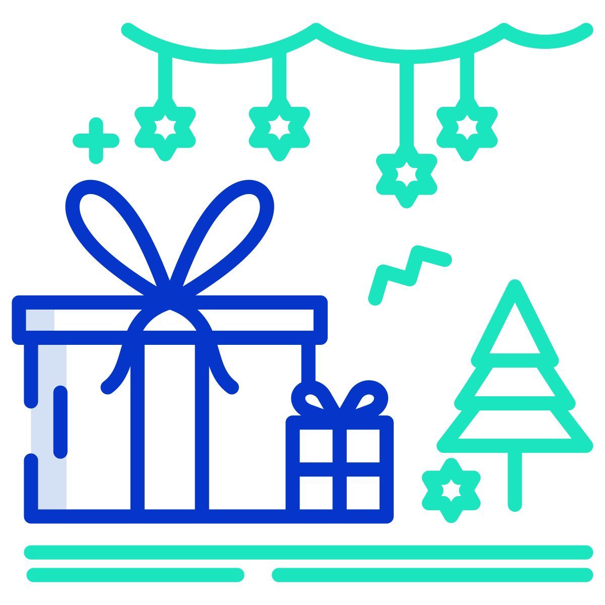 christmas gifts icon