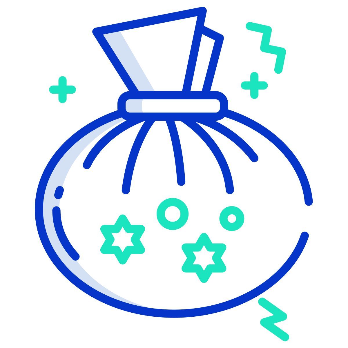 christmas sack icon