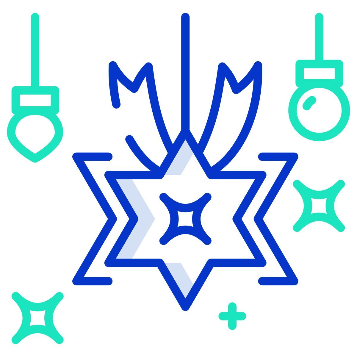 christmas star icon