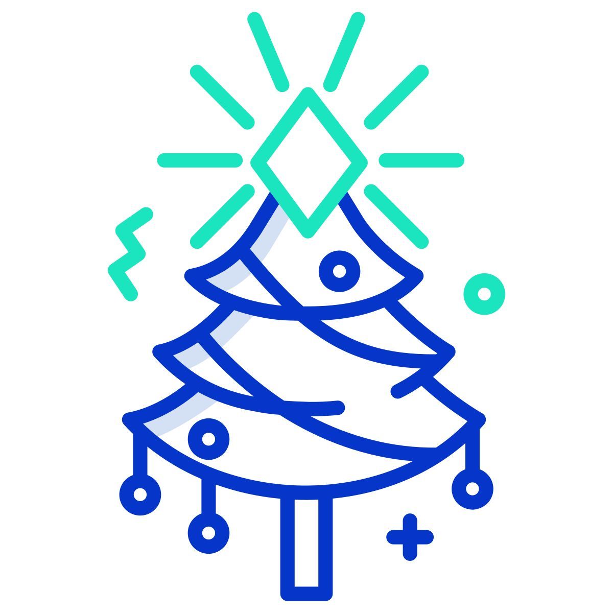 christmas tree icon