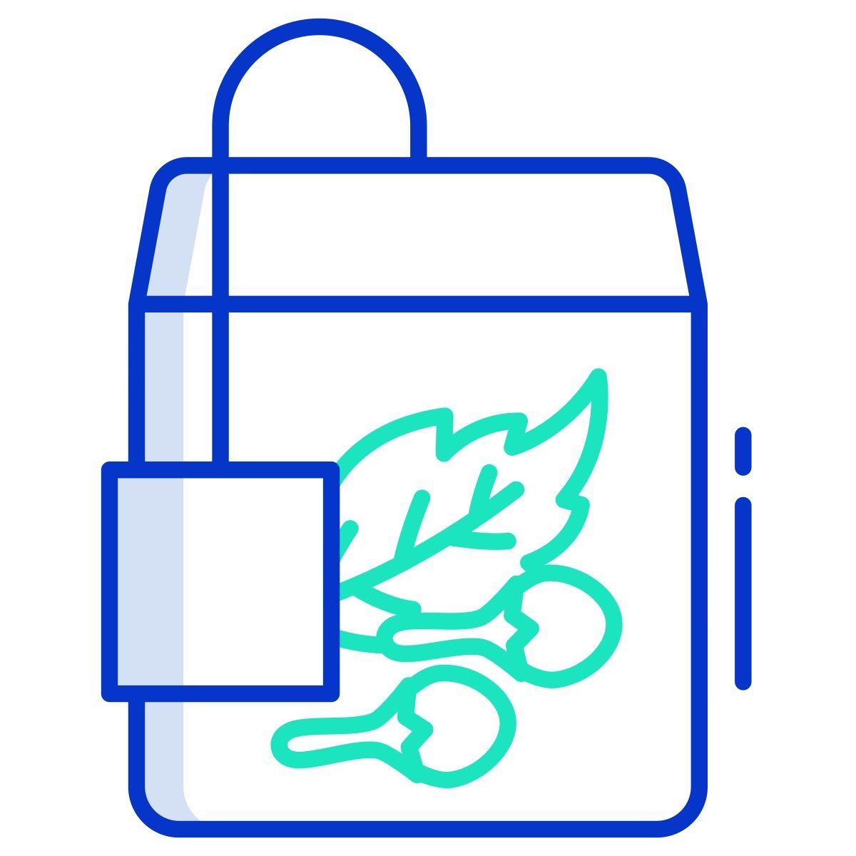 clove mint tea dip bag icon