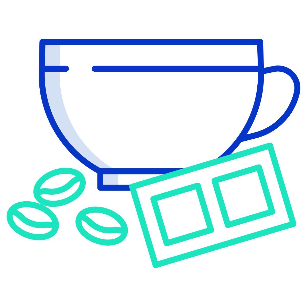 coffee and chocolate icon