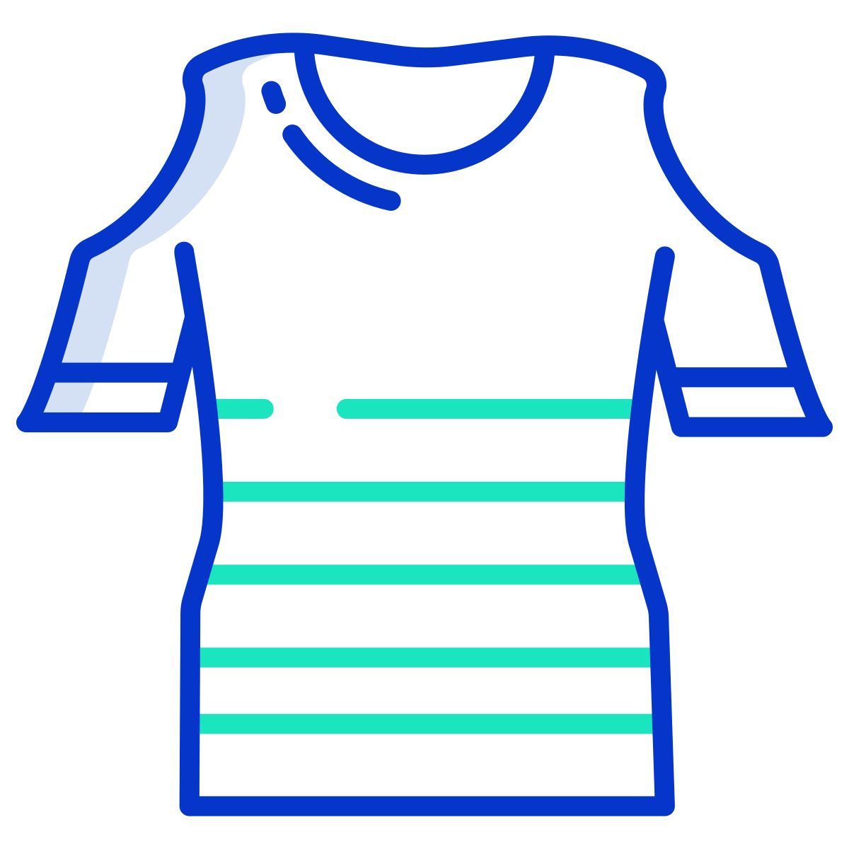 cold shoulder top icon