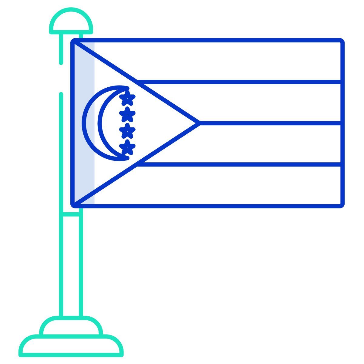 comoros flag icon