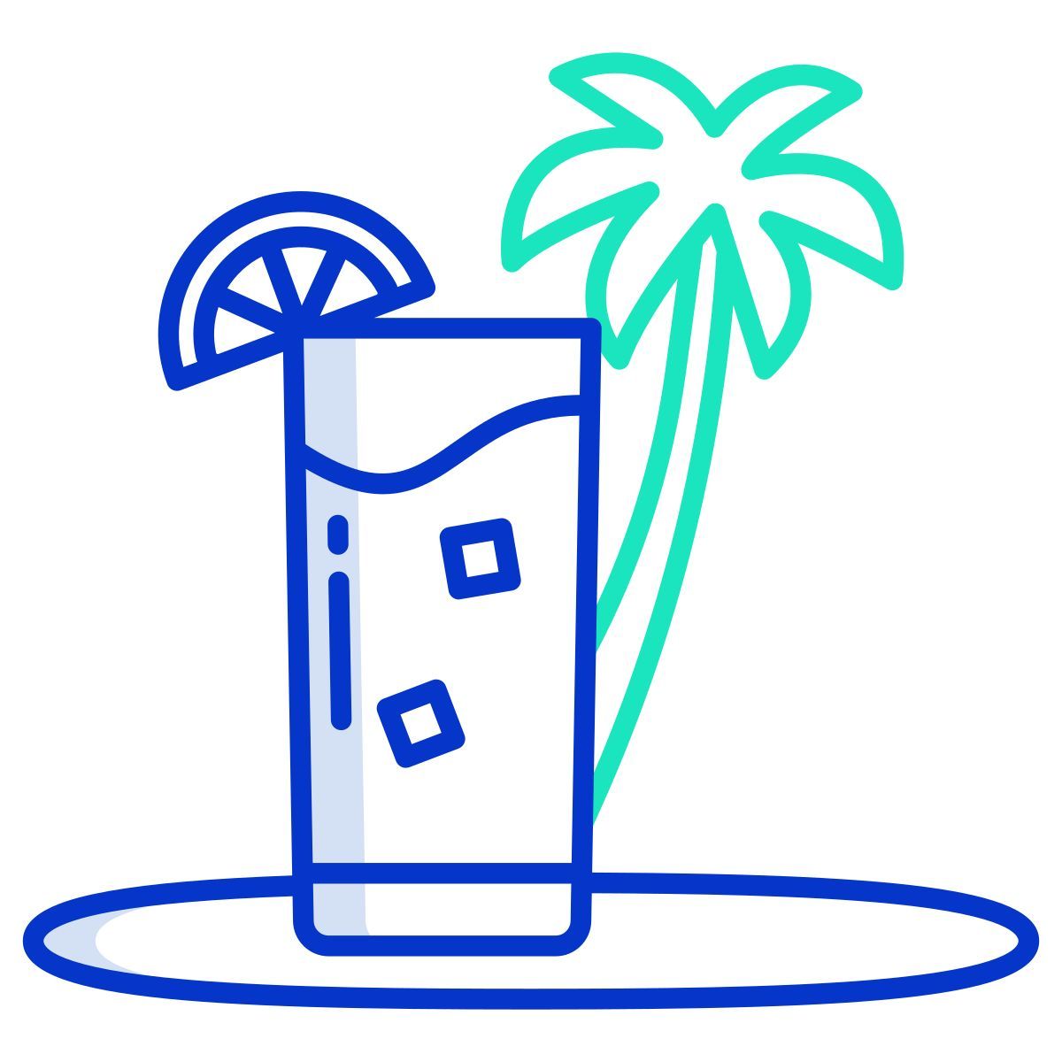 cool drink icon