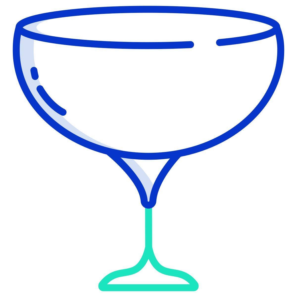 coupe glass icon