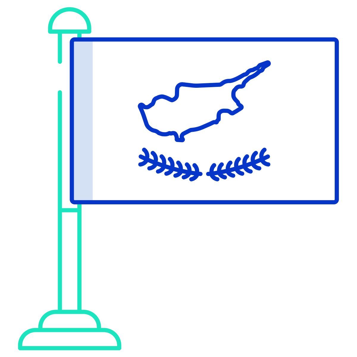 bandiera di cipro icon