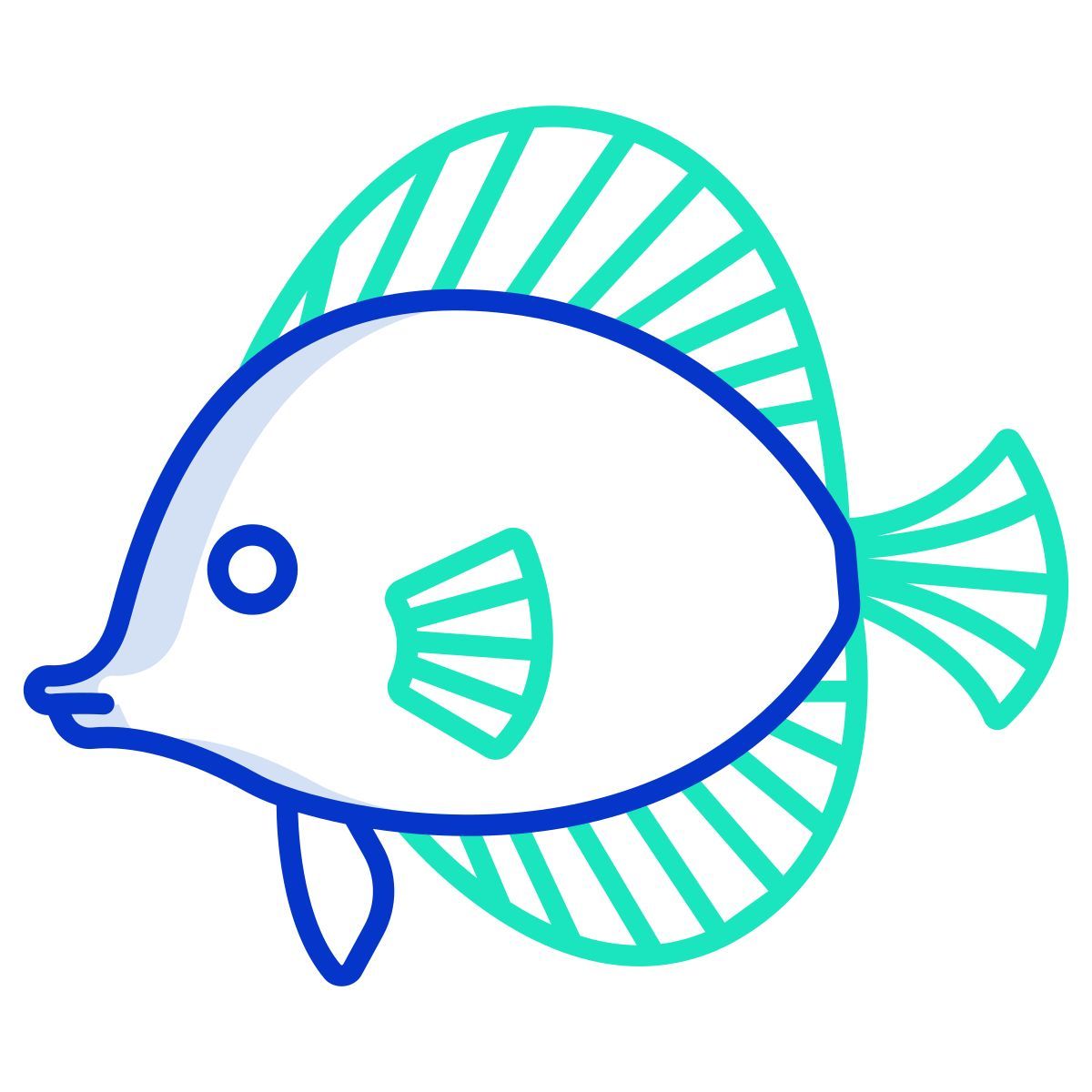 discus fish icon