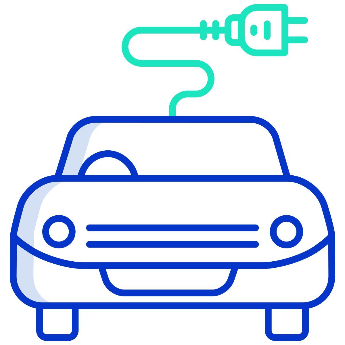 ev car plug icon
