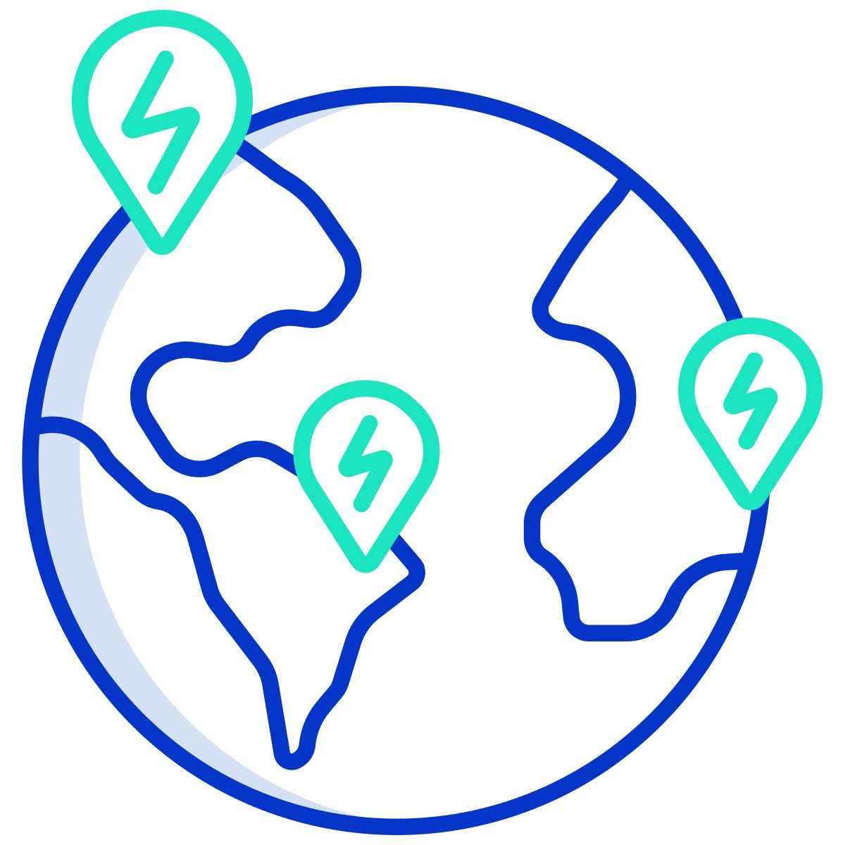 ev earth icon