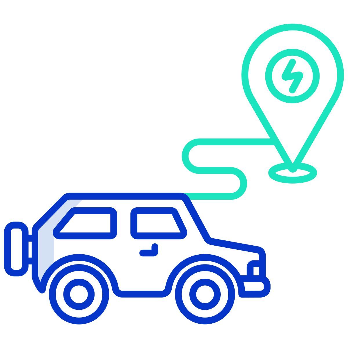 ev station location icon