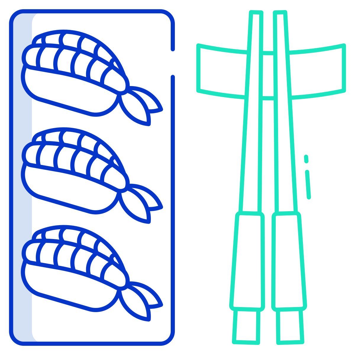 ebi sushi icon