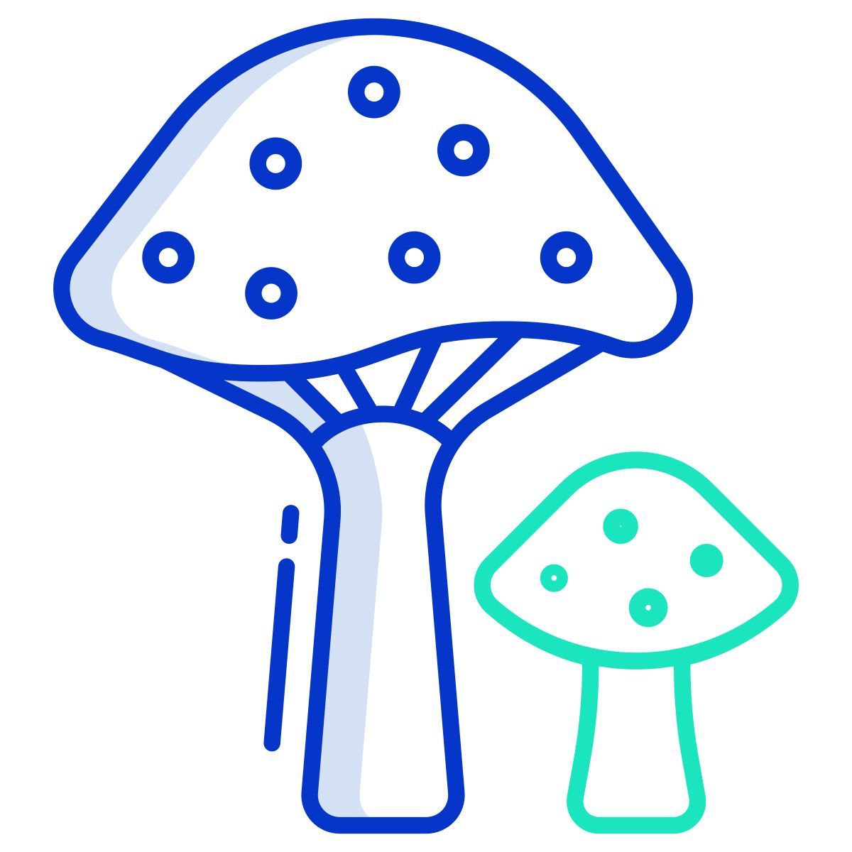 edible mushroom icon