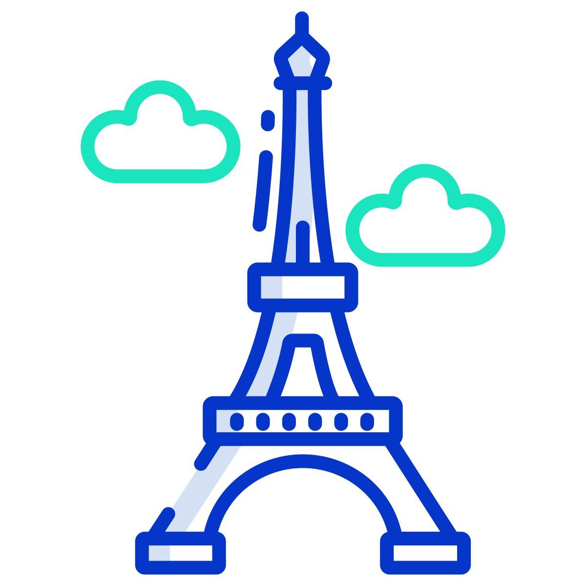 eiffel tower icon