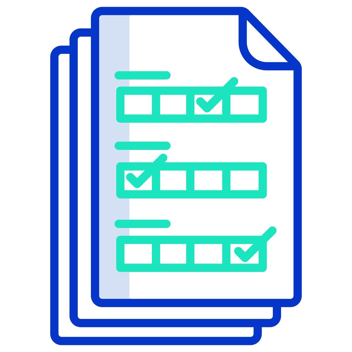 exam paper icon