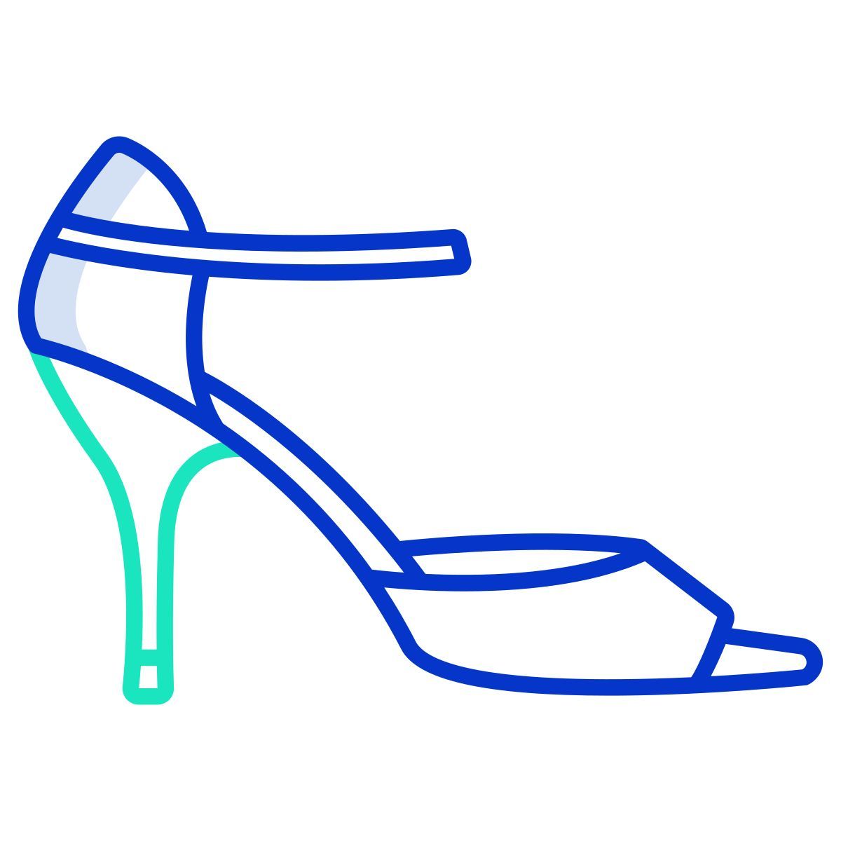 fashion footwear icon