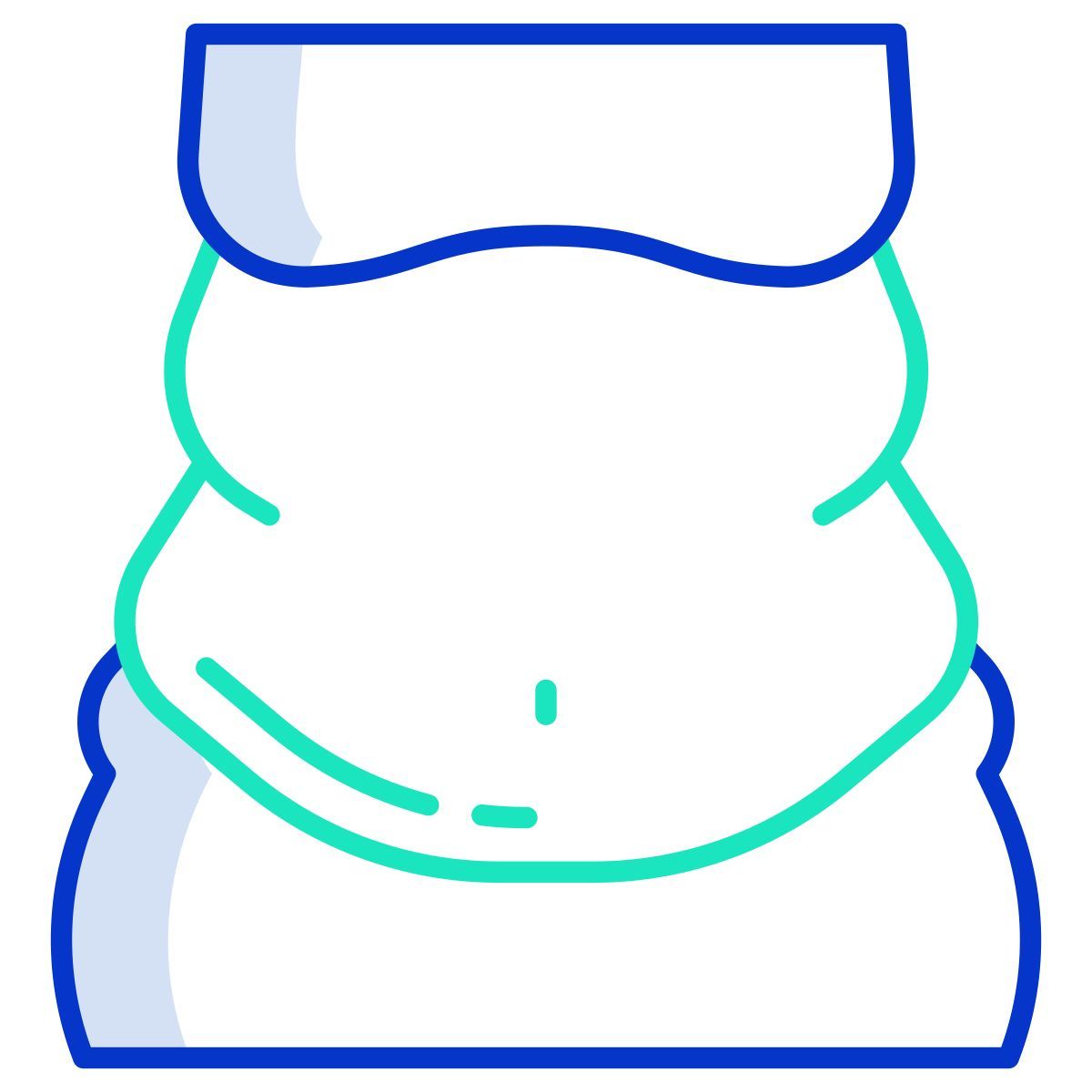 fat belly icon