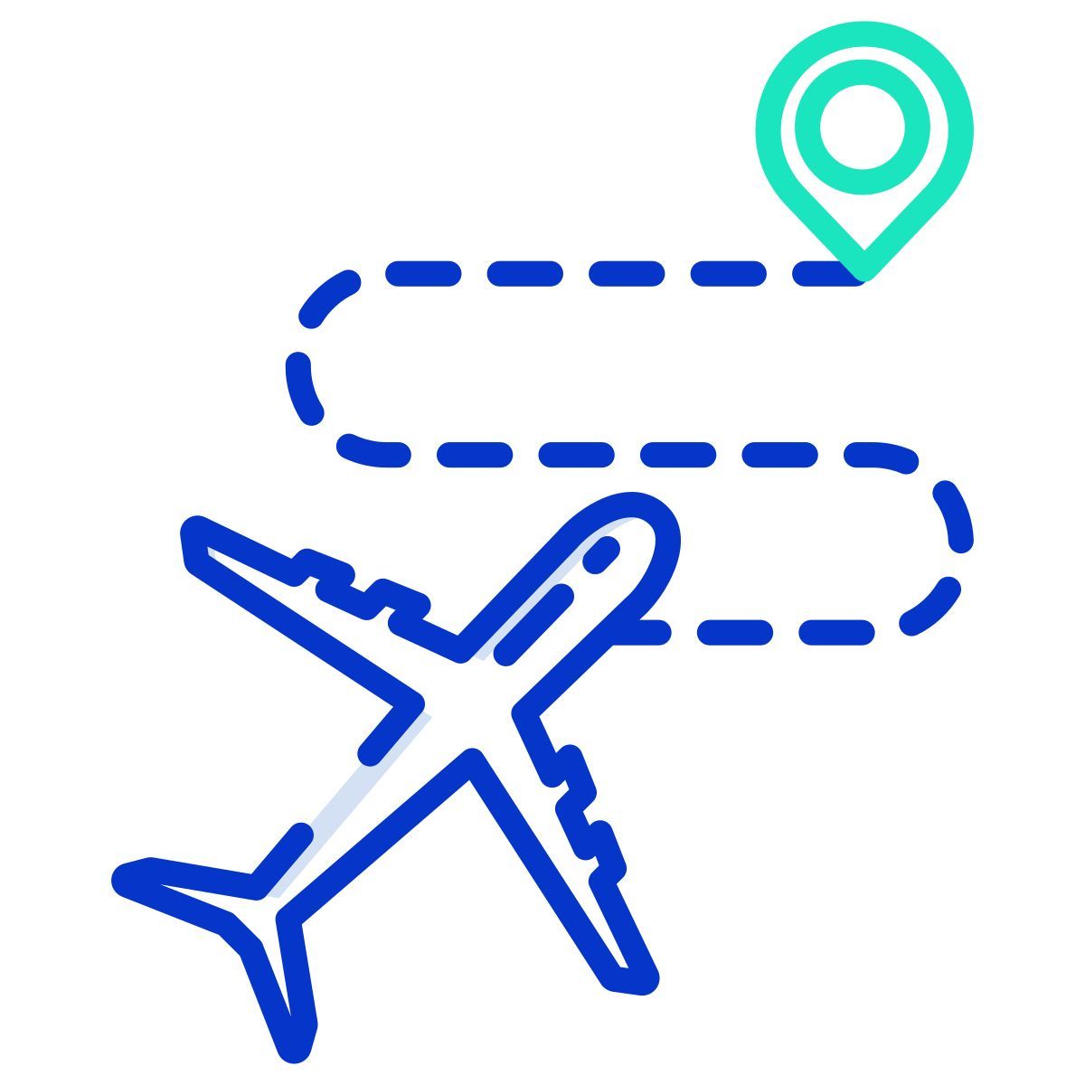 flight route icon