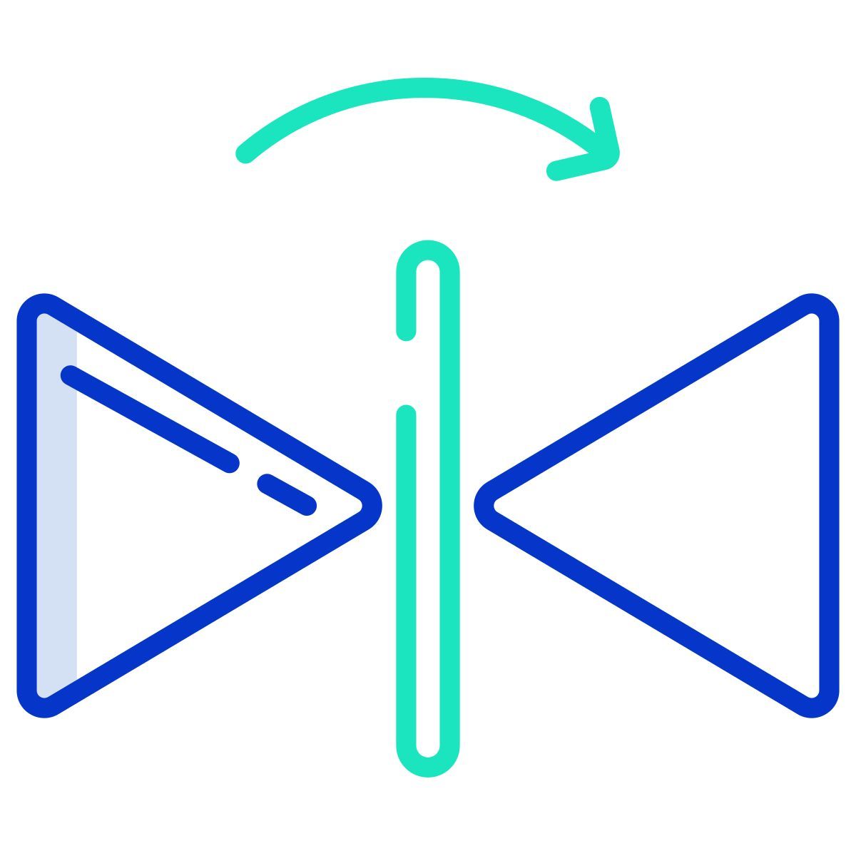 flip vertical icon