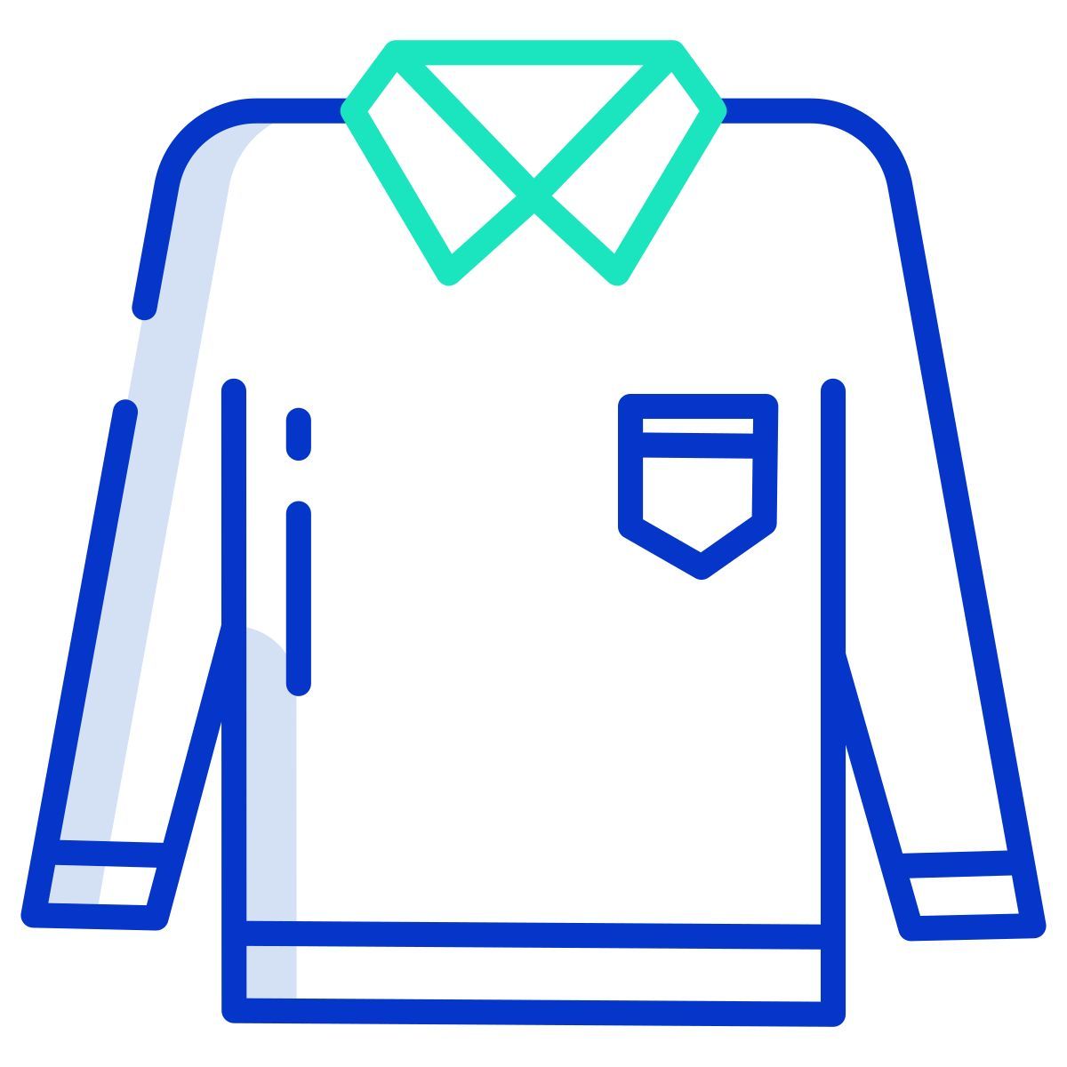 formal shirt icon