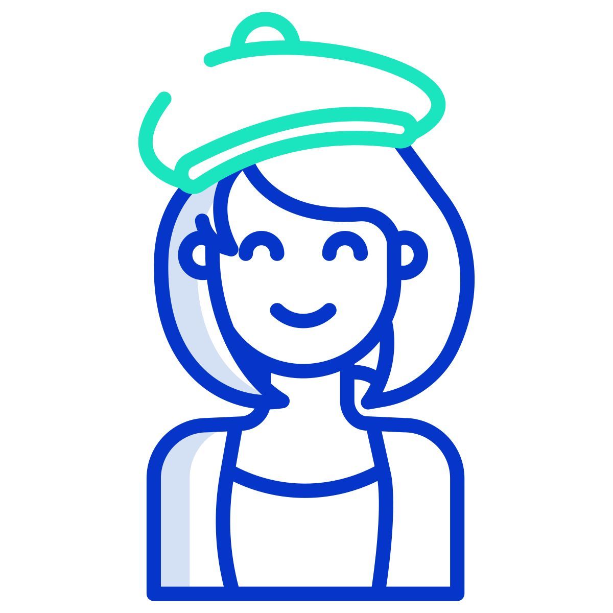french female icon